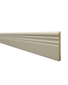 Zócalo MDF Blanco BA5722 x 2.44m