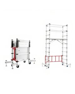 Escalera Aluminio Telescópica Tipo Andamio (DLTSL210)